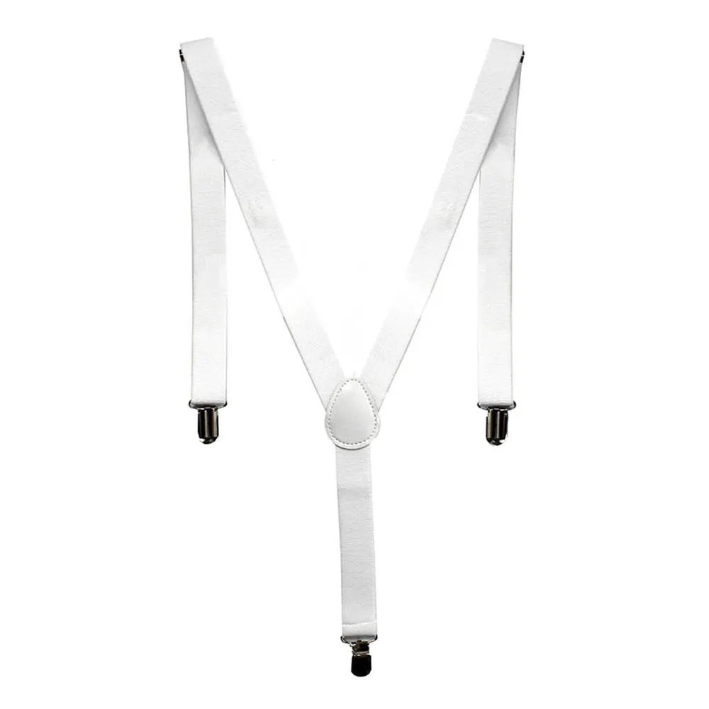 1" Elastic Y-Back Clip Suspenders