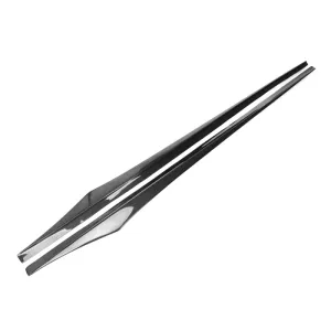 2013-2018 BMW 6-Series/M6 Carbon Fiber V Style Side Skirts | F06/F12/F13
