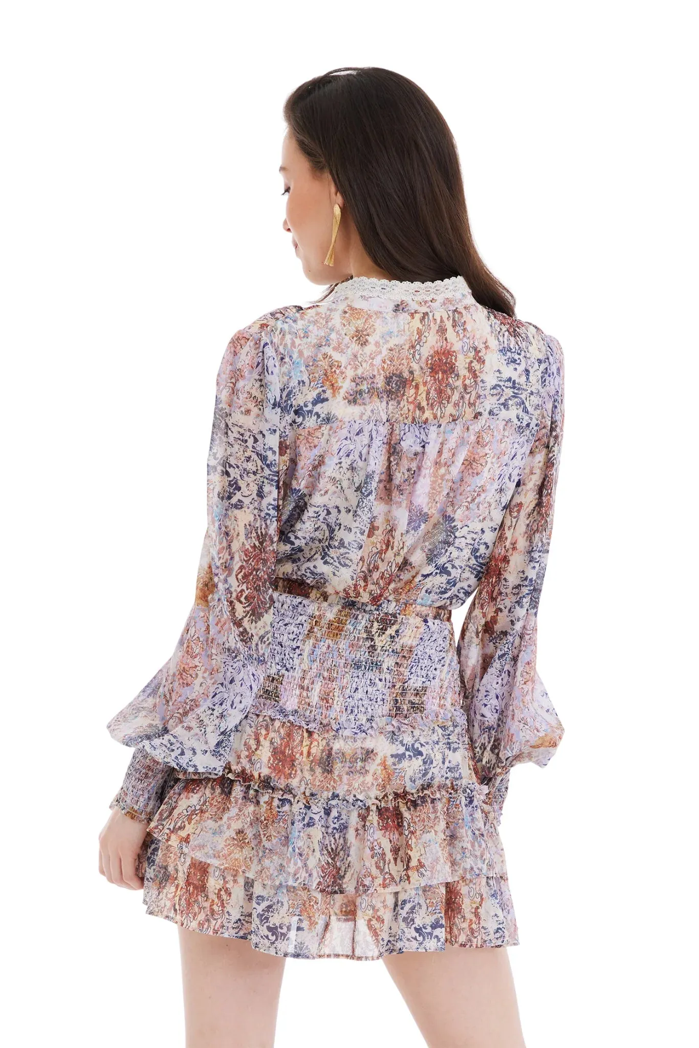 ALLISON Naomi Mini Skirt - Patchwork