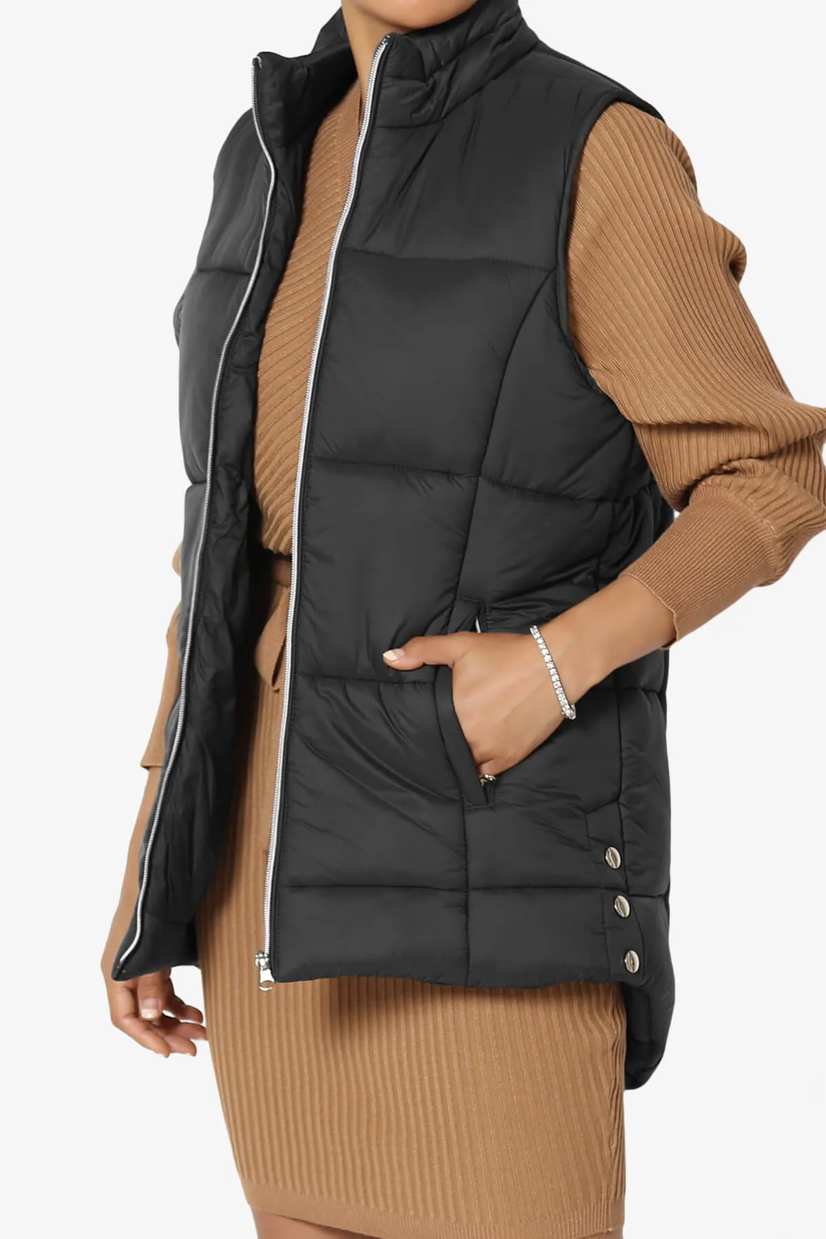 Anders Quilted Padded Vest Gilet