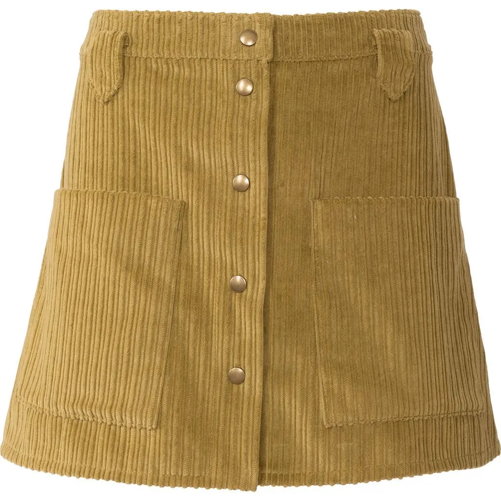 Burda Style Pattern B6252 Misses' Skirts, Front Fastening, Mini or Midi Length with Pocket Variations