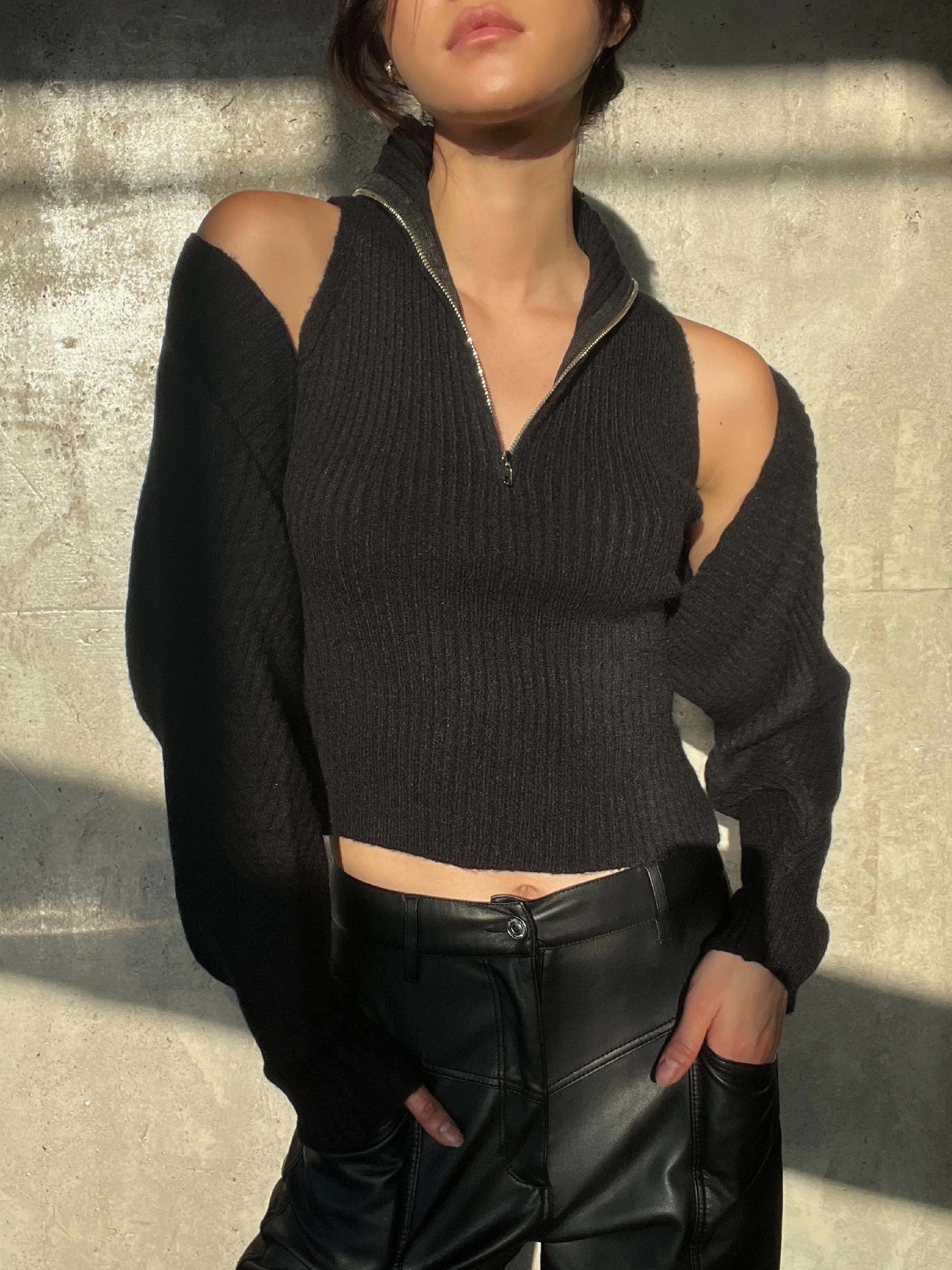 Cloud Knit Set - Black