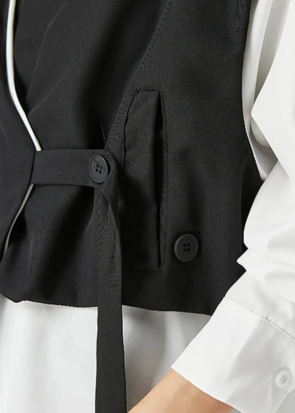 Colorblock Oversized Patchwork Cotton Coats