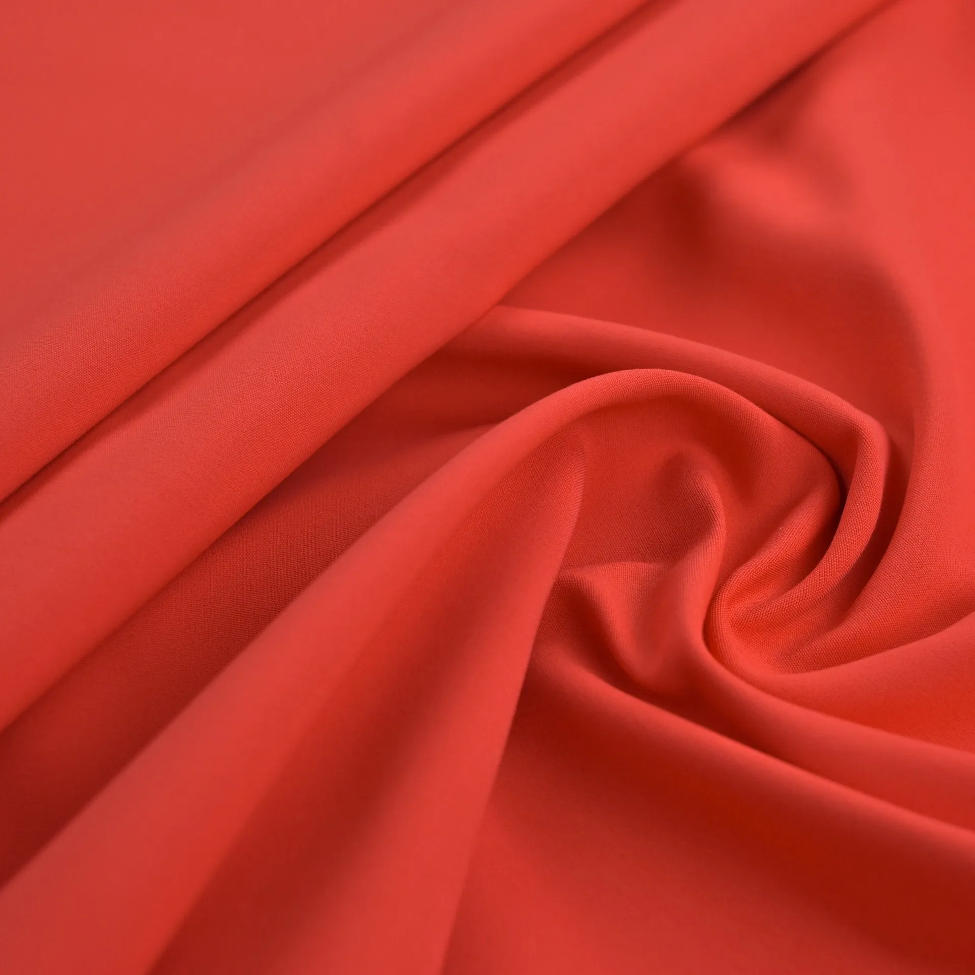 Coral Red Double Weave Fabric 97120