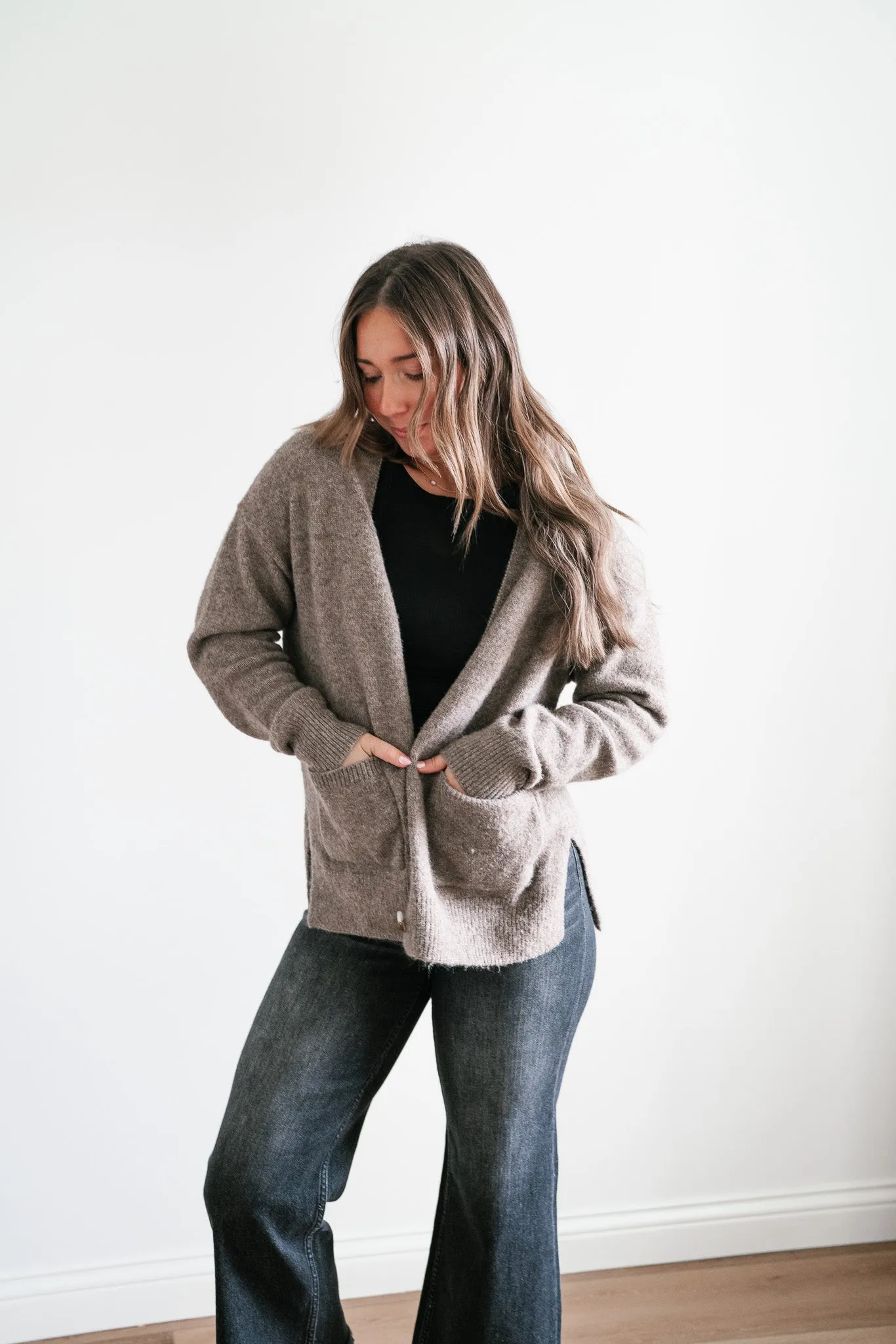 Cozy In The City Button Up Cardi