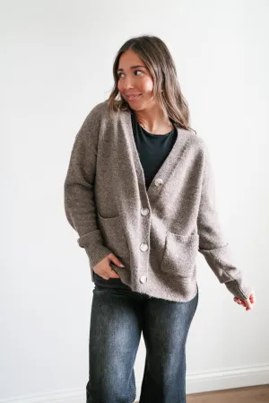 Cozy In The City Button Up Cardi