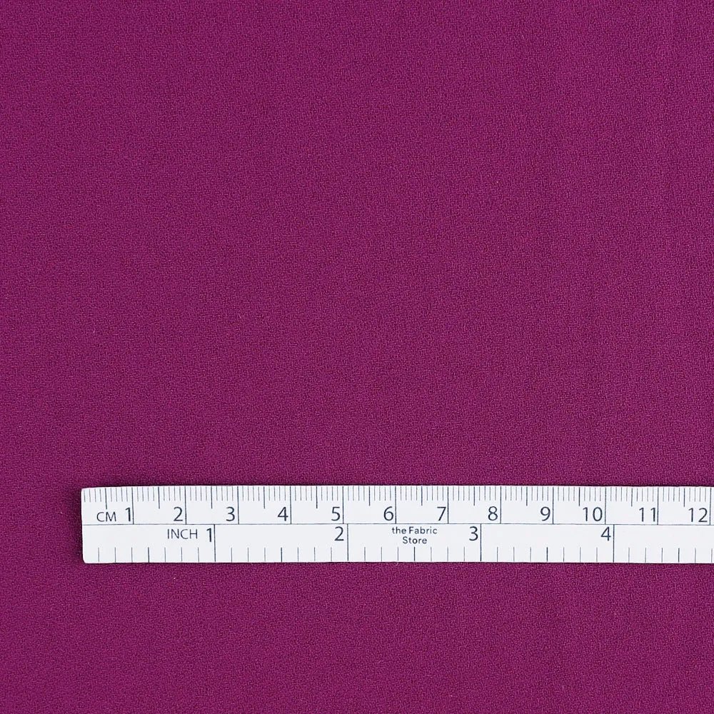 Crepe Back Sateen - Magenta