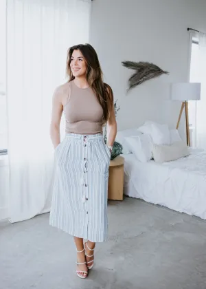 Days To Remember Striped Skirt