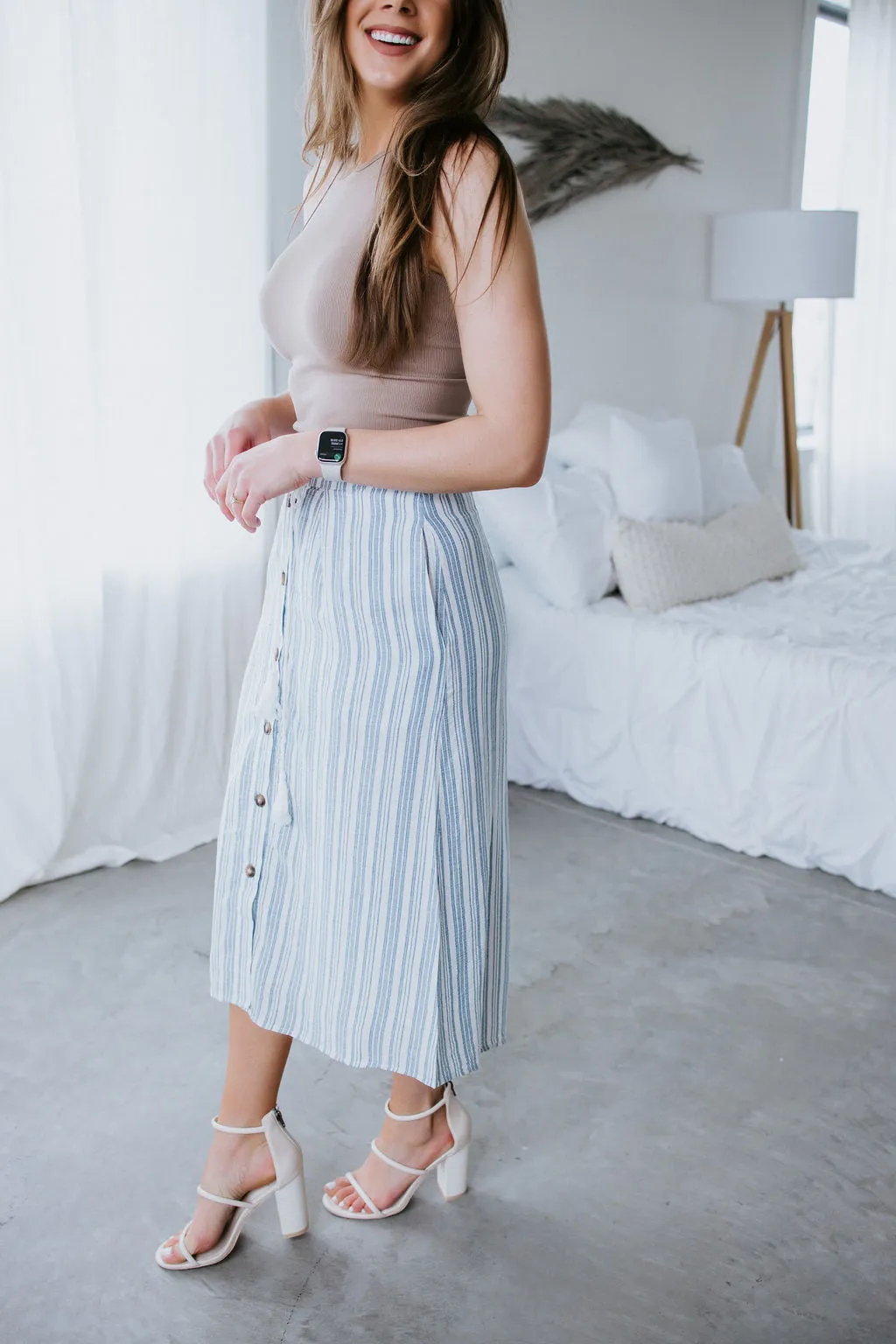 Days To Remember Striped Skirt