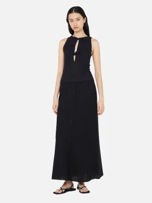 Everly Maxi Skirt - Black