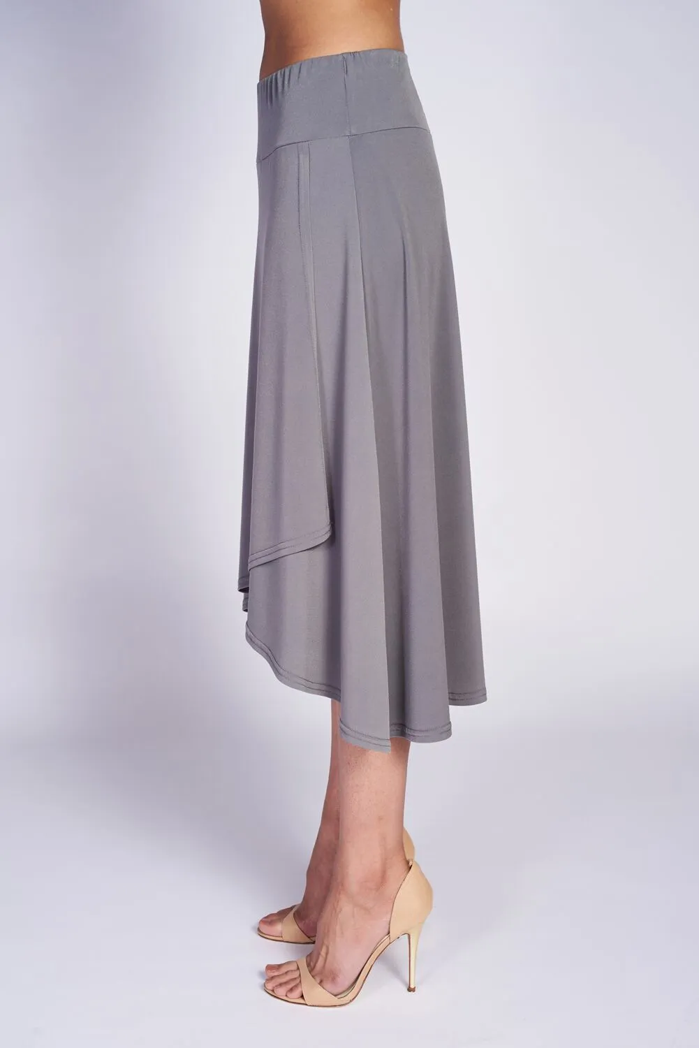 Faux Wrap Skirt