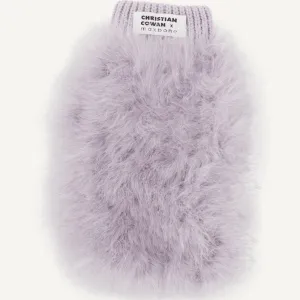 fuzzy feather jumper - lavender