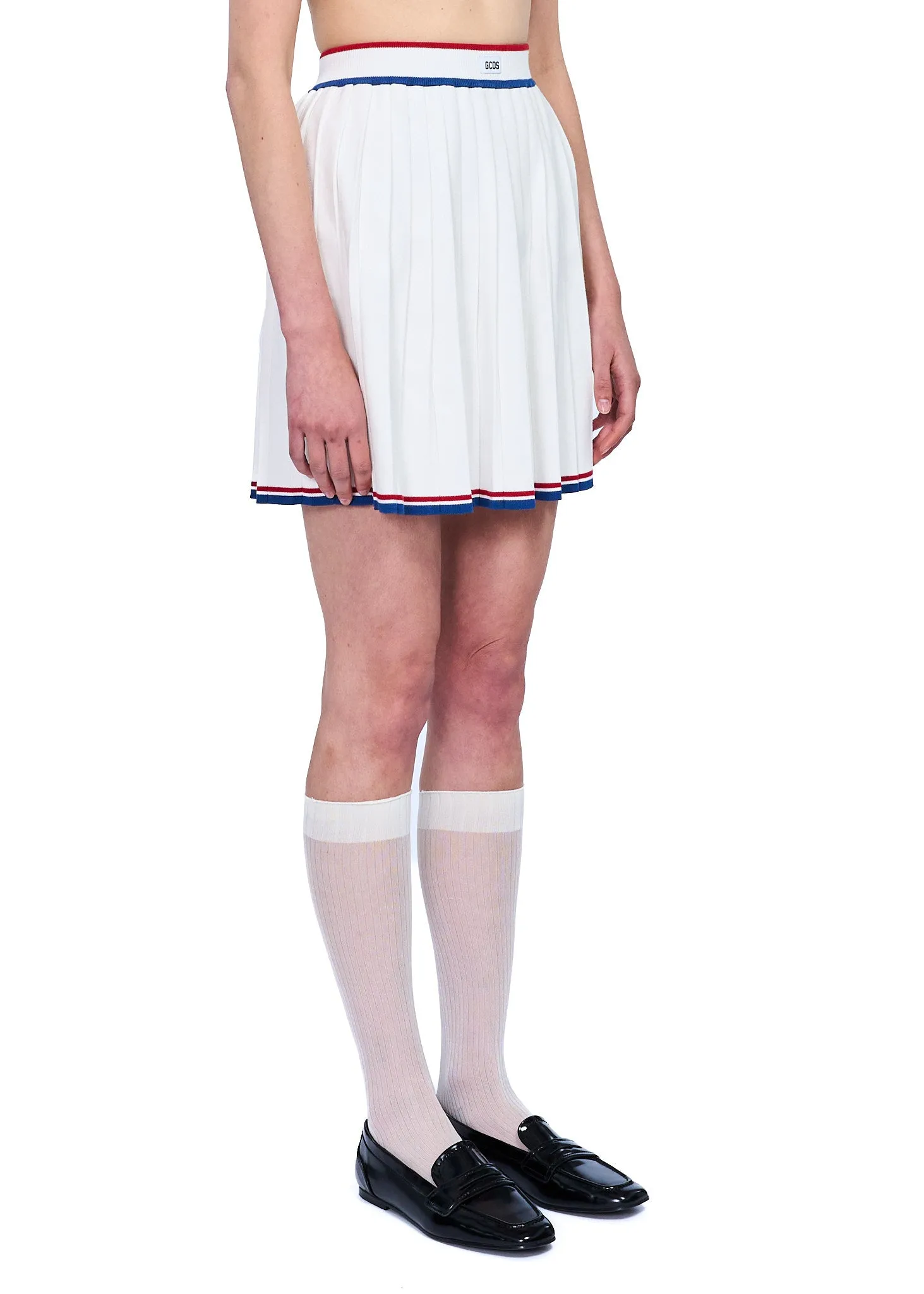 GCDS Wear Pleated Knit Skirt
