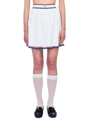 GCDS Wear Pleated Knit Skirt