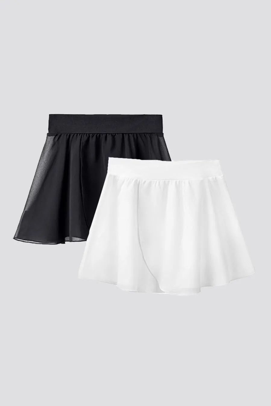 Girl's Chiffon Pull-On Skirt