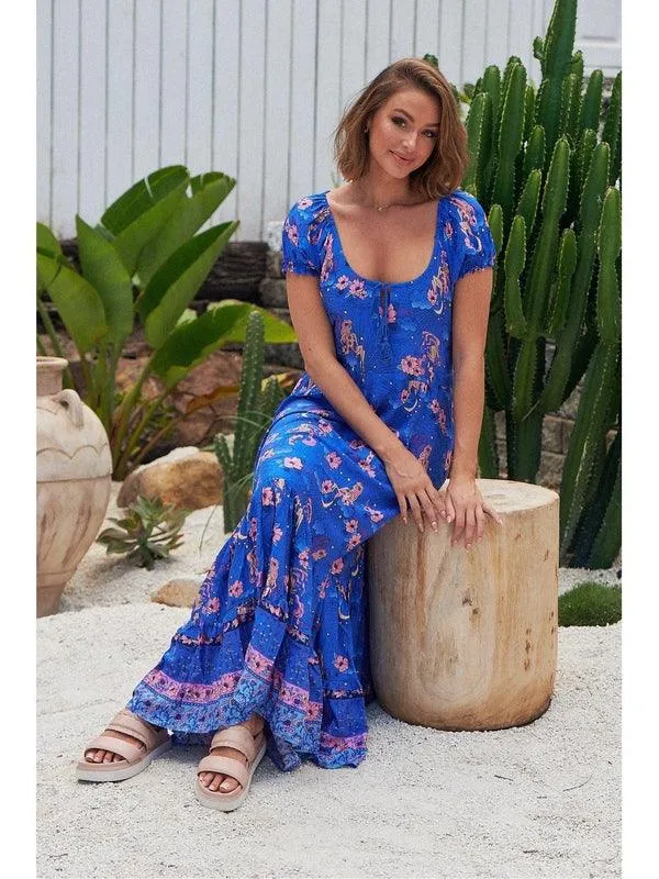 JAASE Soleil Print Saria Maxi Dress