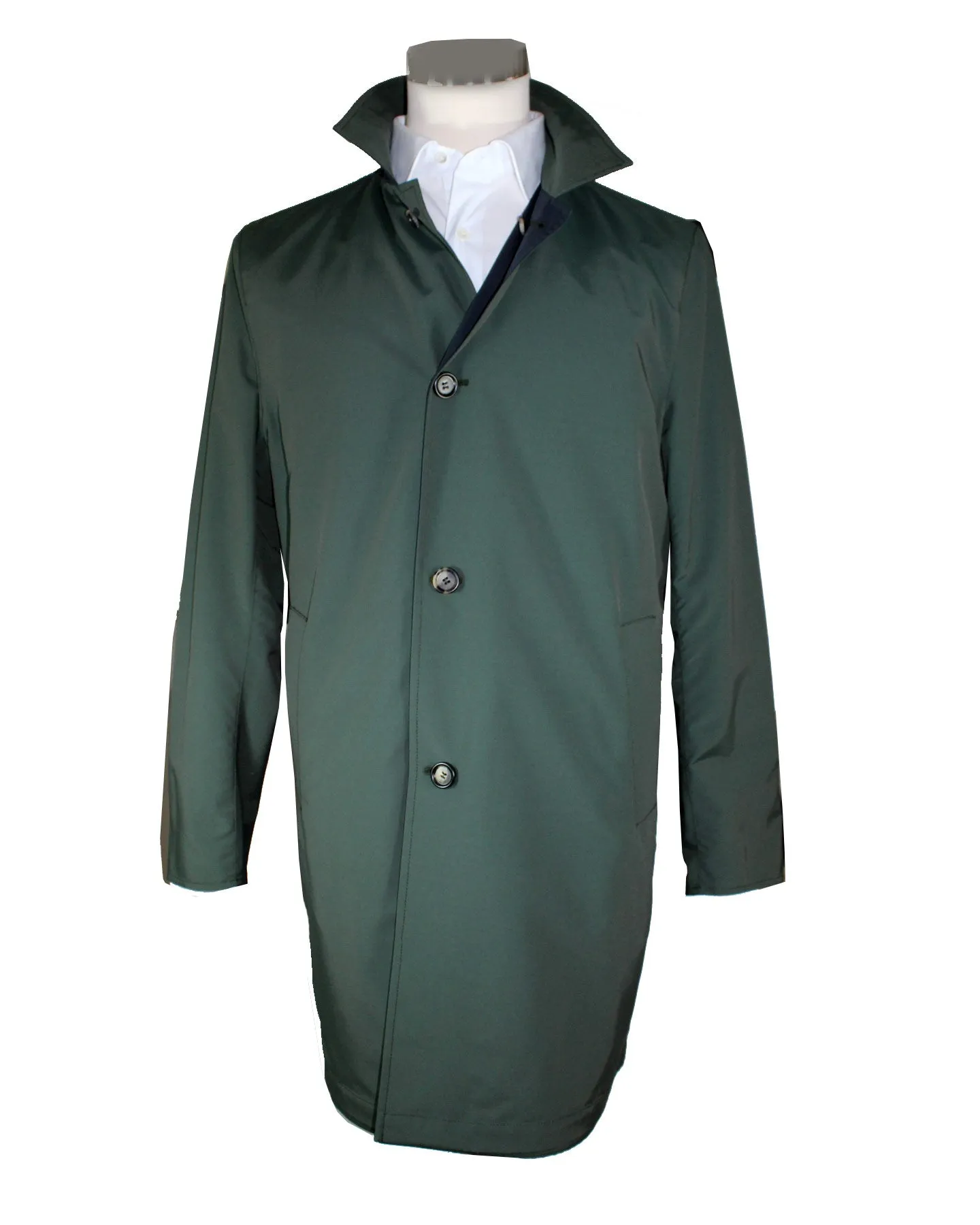Kired Jacket Reversible Dark Blue/ Green Rain Coat EU 50/ M SALE
