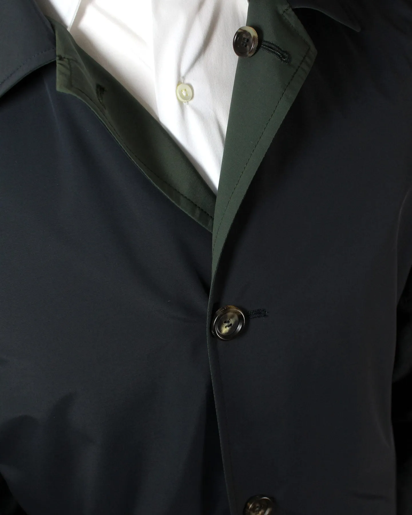 Kired Jacket Reversible Dark Blue/ Green Rain Coat EU 50/ M SALE