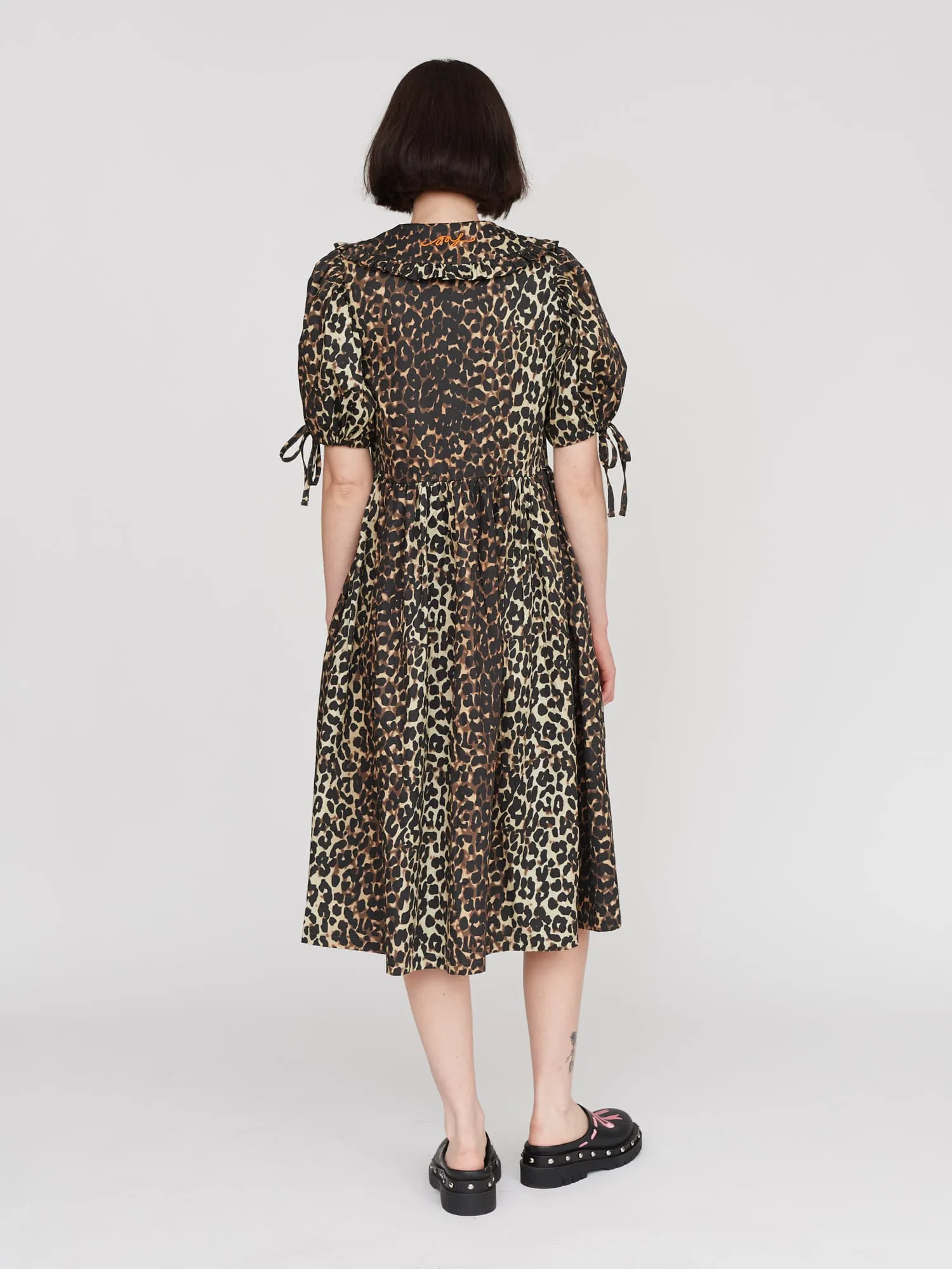 Leopard Smock Dress