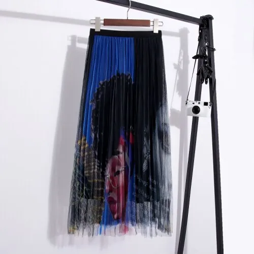 Long Skirt High Waist