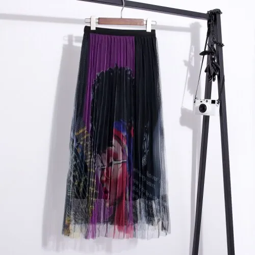 Long Skirt High Waist