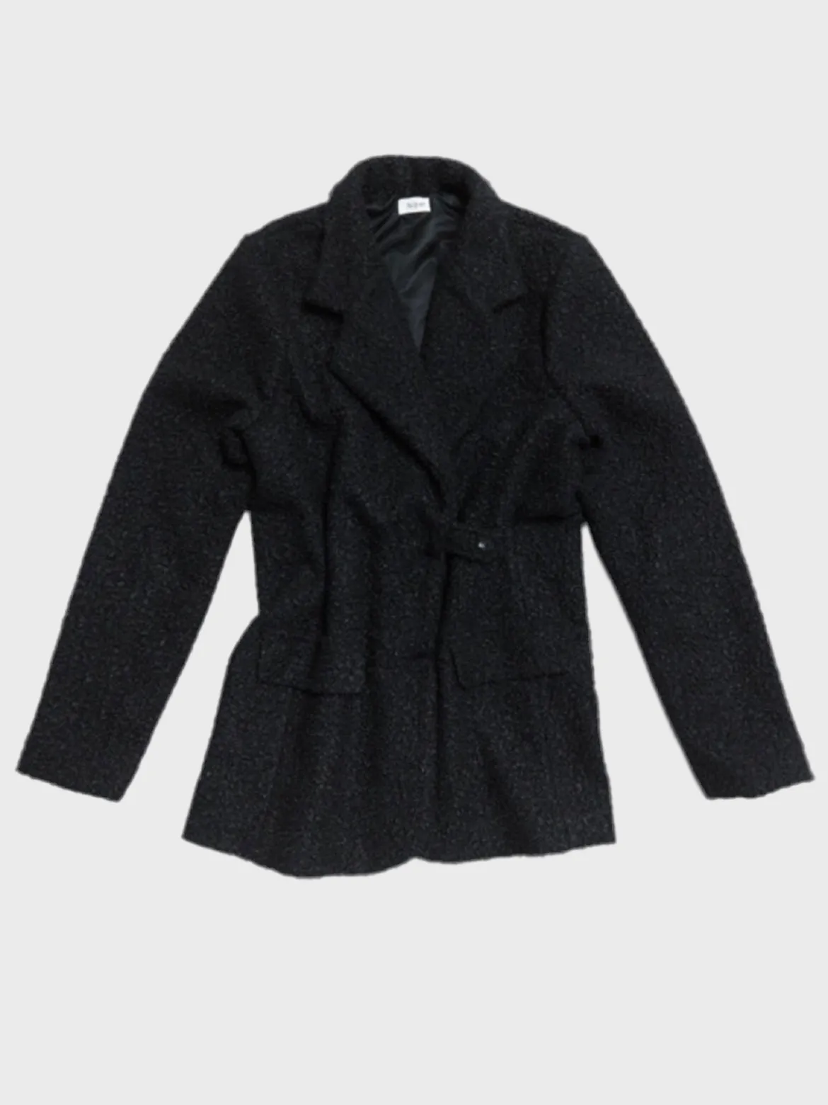 Lou boucle blazer - black