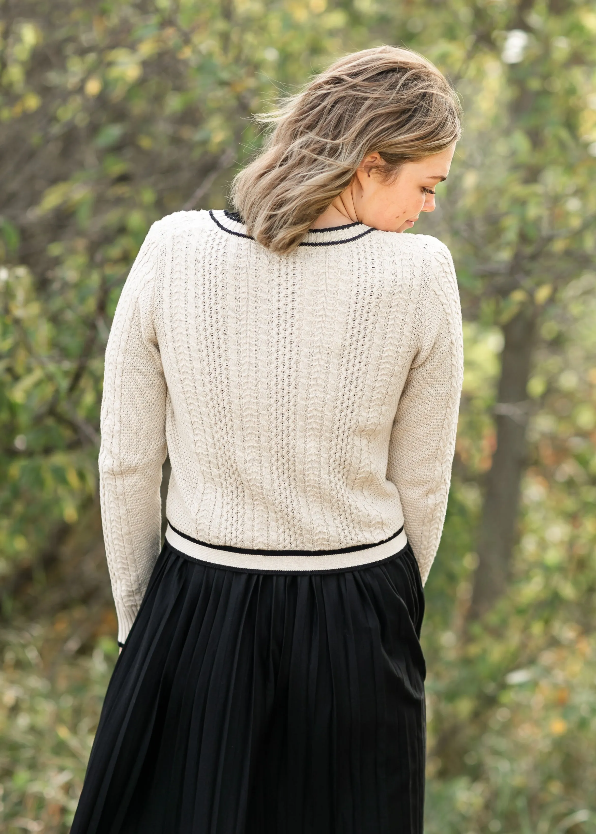 Mia Cotton Button Up Cardigan
