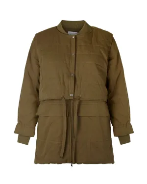 Norah Layer Coat | OLIVE
