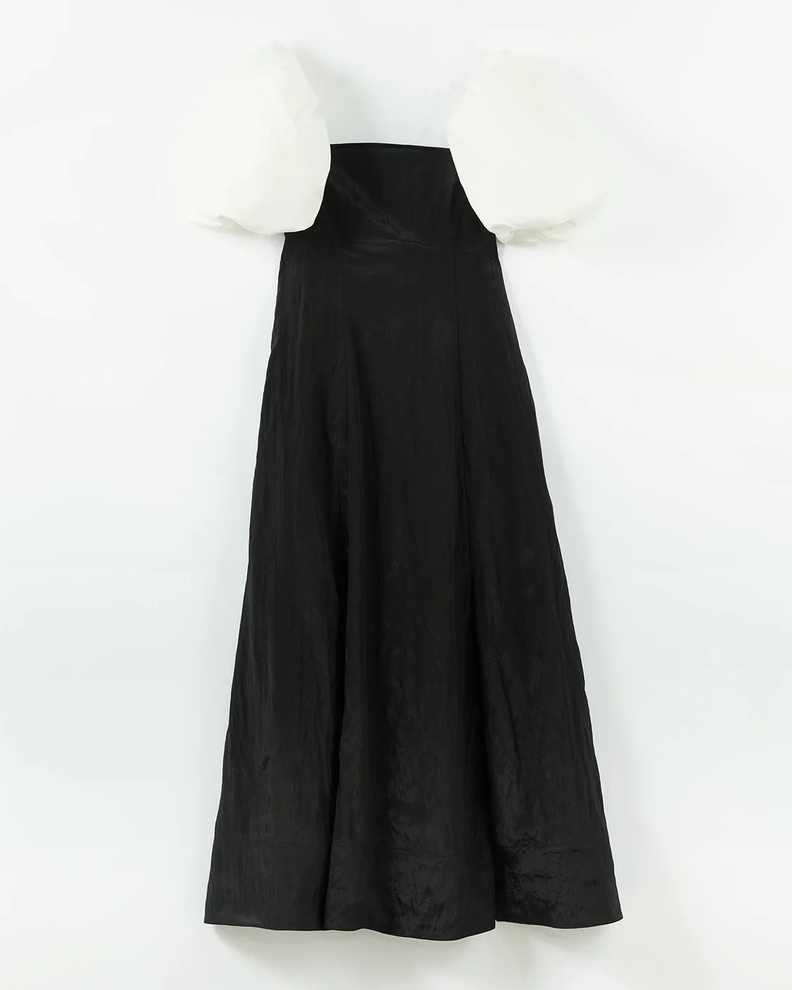 Oksana Dress Viscose Blend Crinkle Black