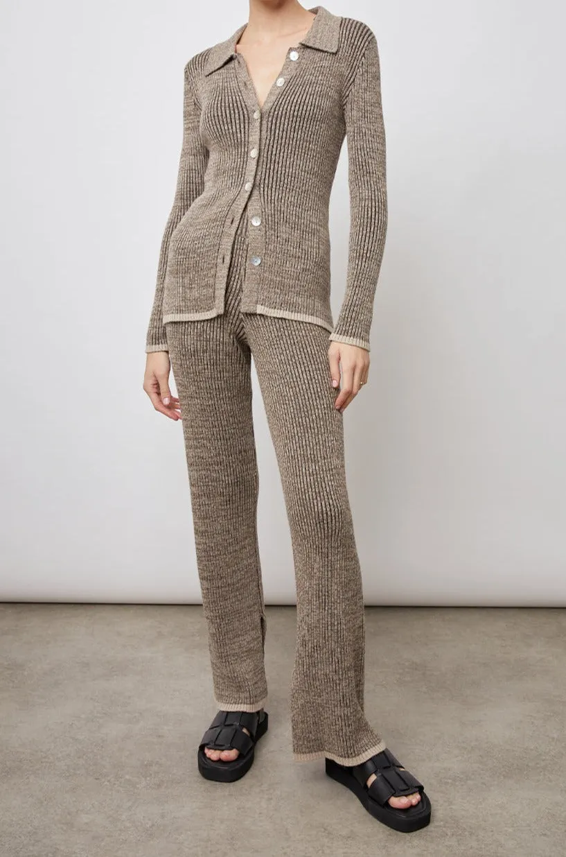 RORY SWEATER - BROWN MULTI