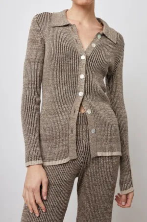 RORY SWEATER - BROWN MULTI