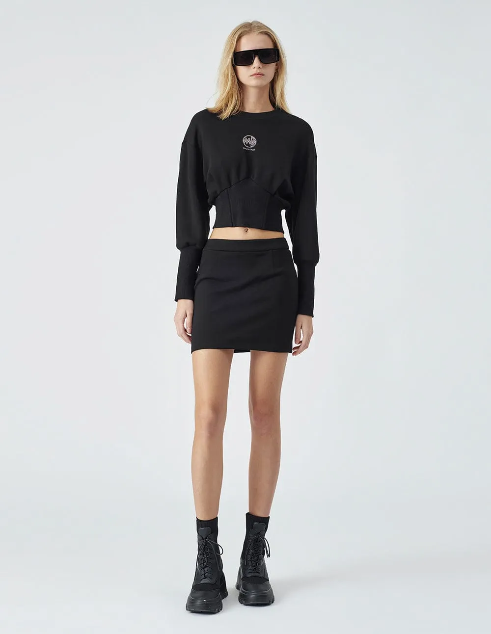 Runway Style Low Rise Skirt