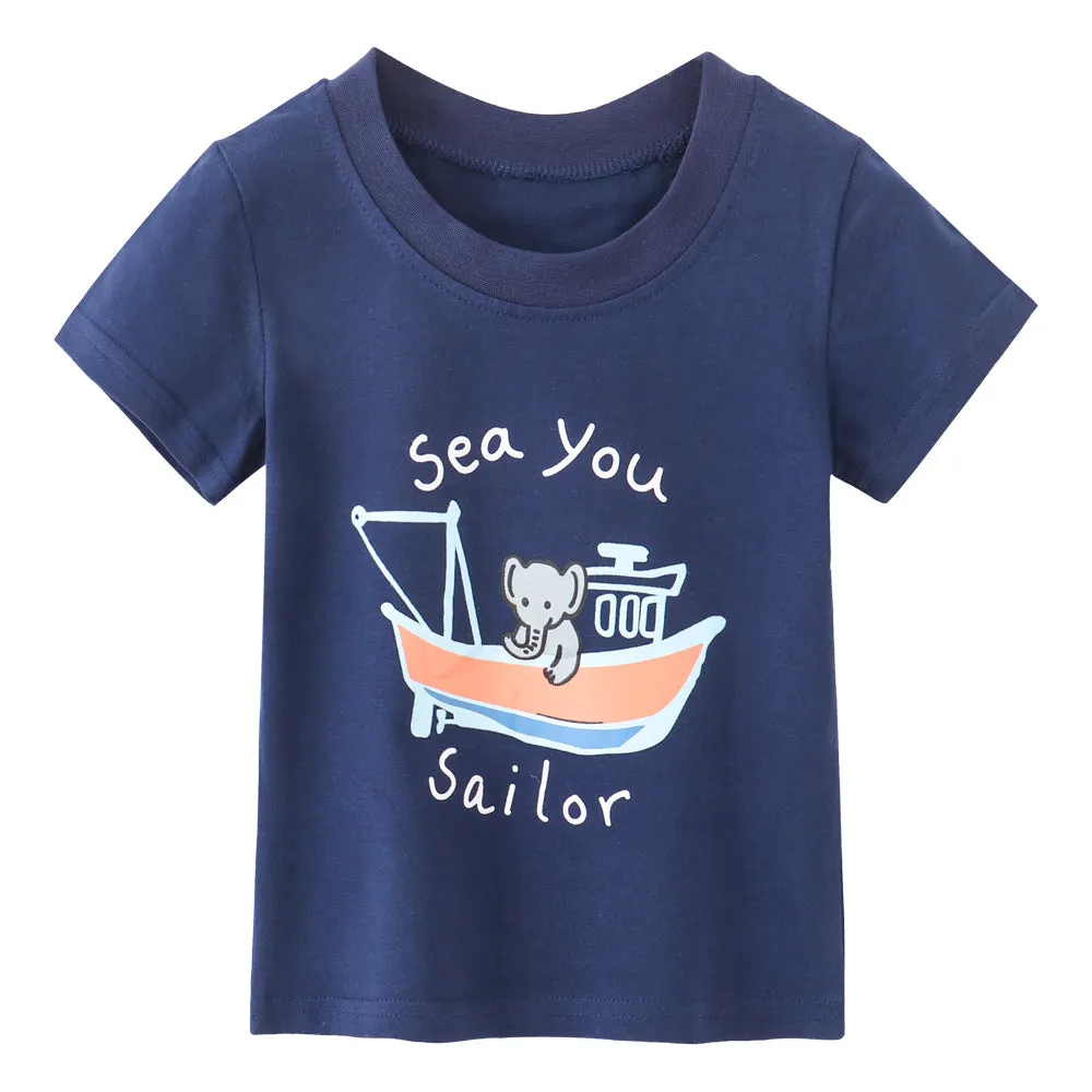 Sea You Print T-shirt