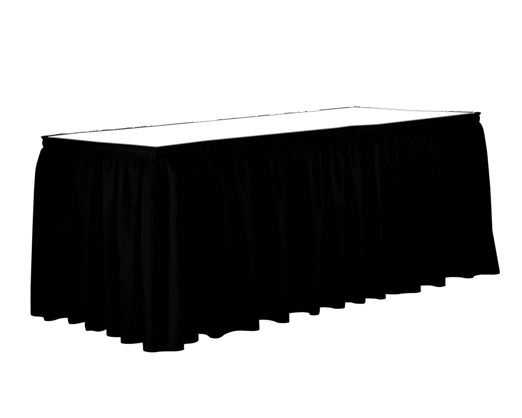 Shirred Style Table Skirt