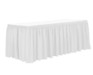 Shirred Style Table Skirt