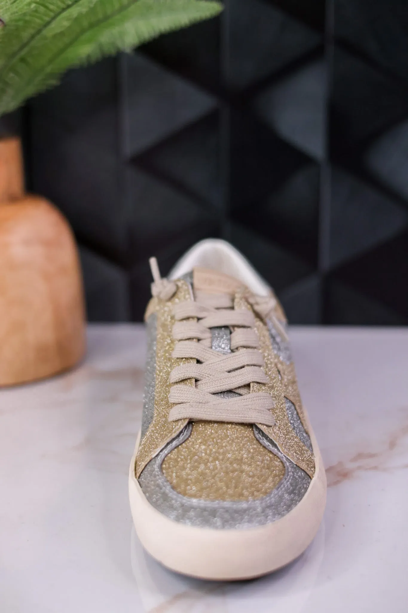 Silver & Gold Sneakers FINAL SALE