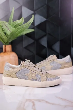 Silver & Gold Sneakers FINAL SALE