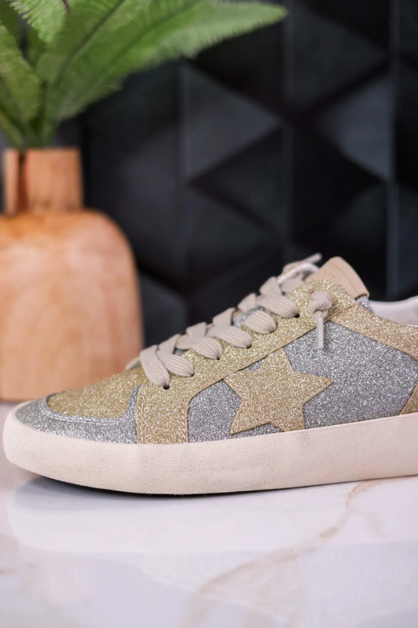 Silver & Gold Sneakers FINAL SALE