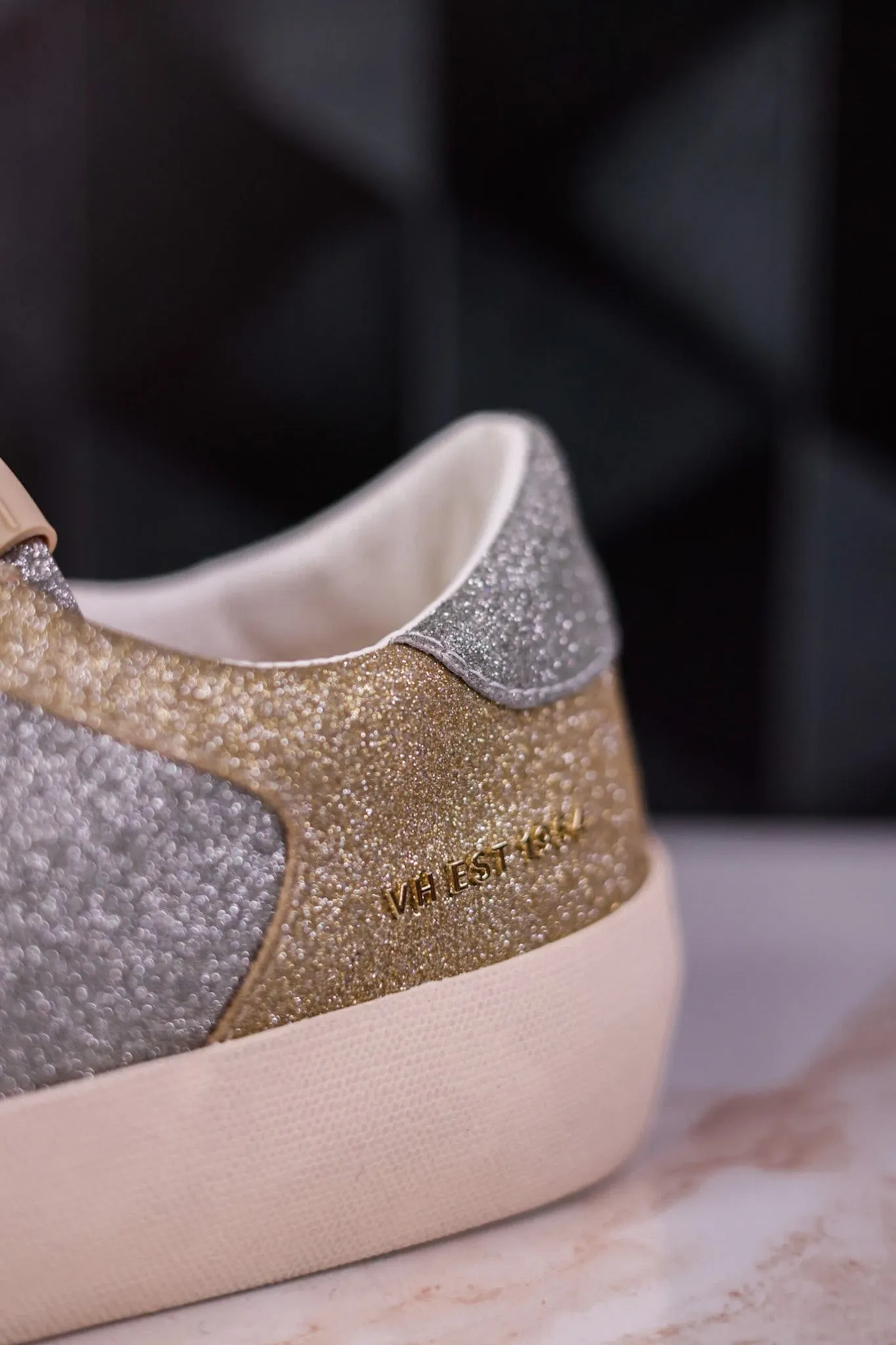 Silver & Gold Sneakers FINAL SALE