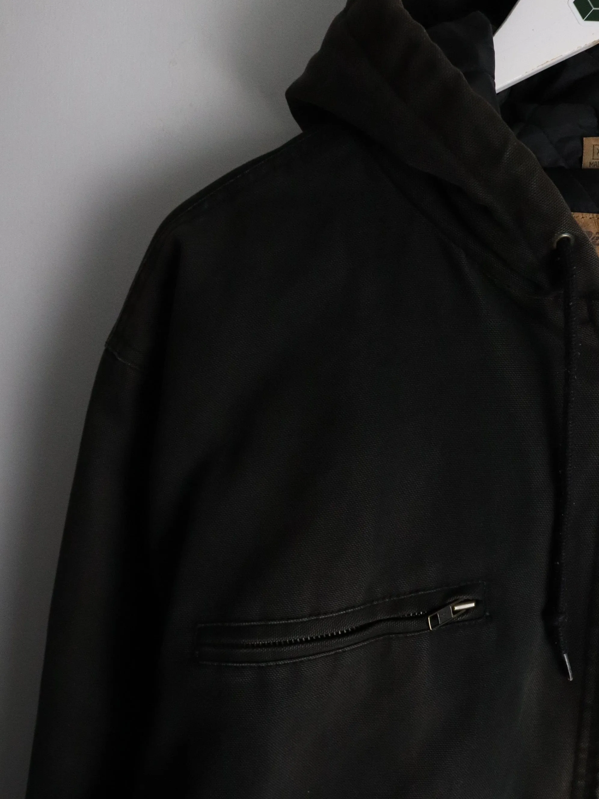 Snap-On Jacket Mens XL Black Work Wear