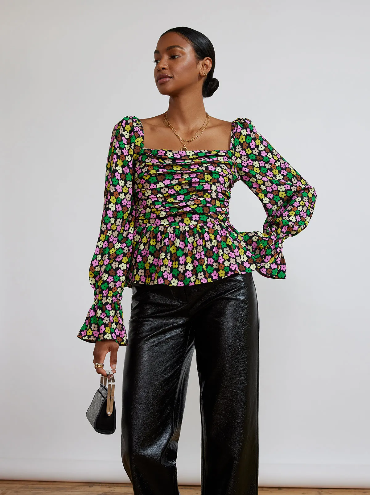 Sonya Multi Floral Top