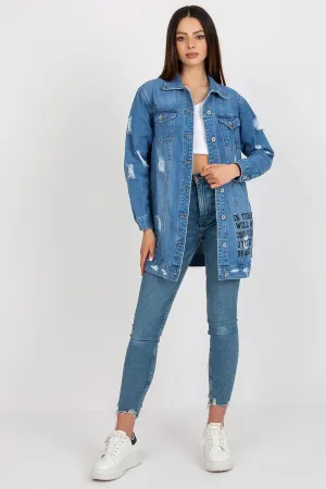 Streetwise Distinctive Denim Coat