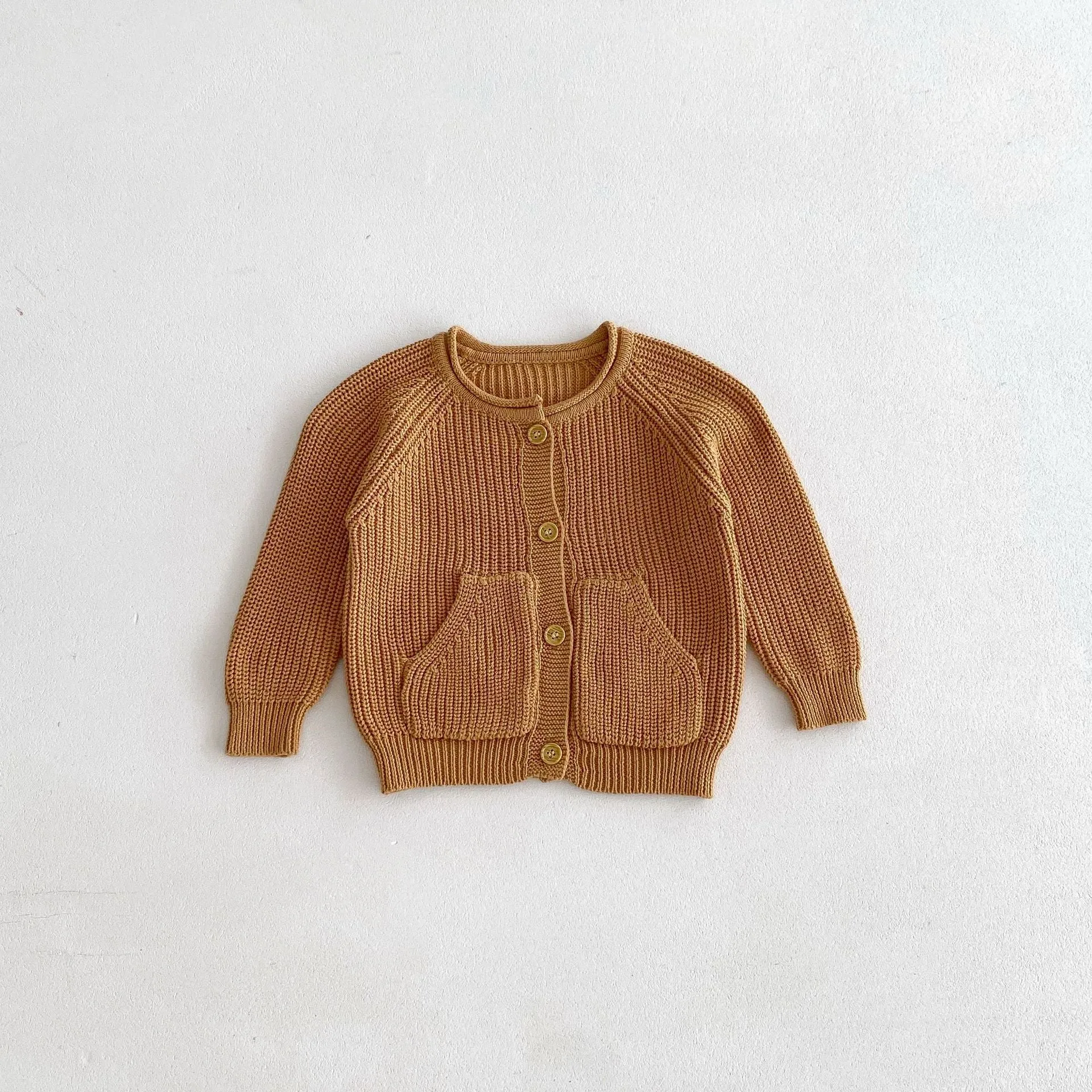 Sweater Cardigan Button Down Knitted Outerwear Coats with Pockets