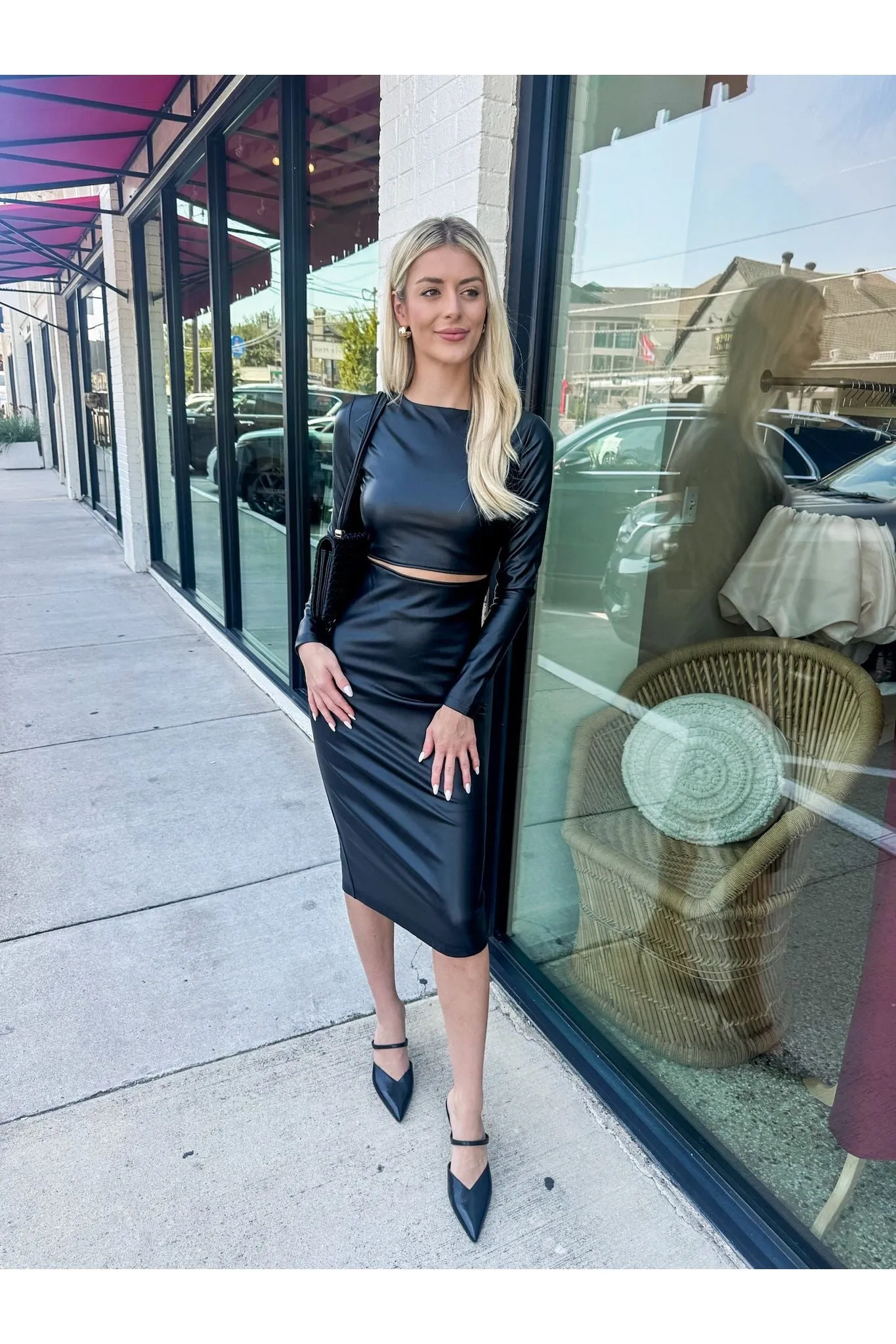 Trina Cut Out Midi Dress