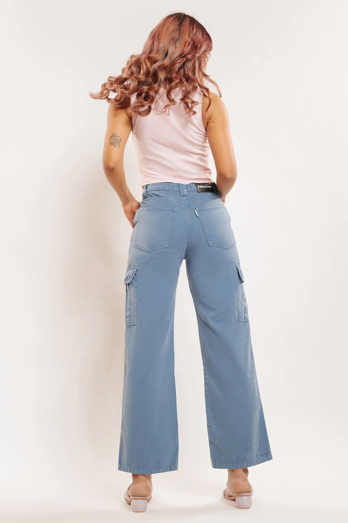 True Blue Cargo Jeans