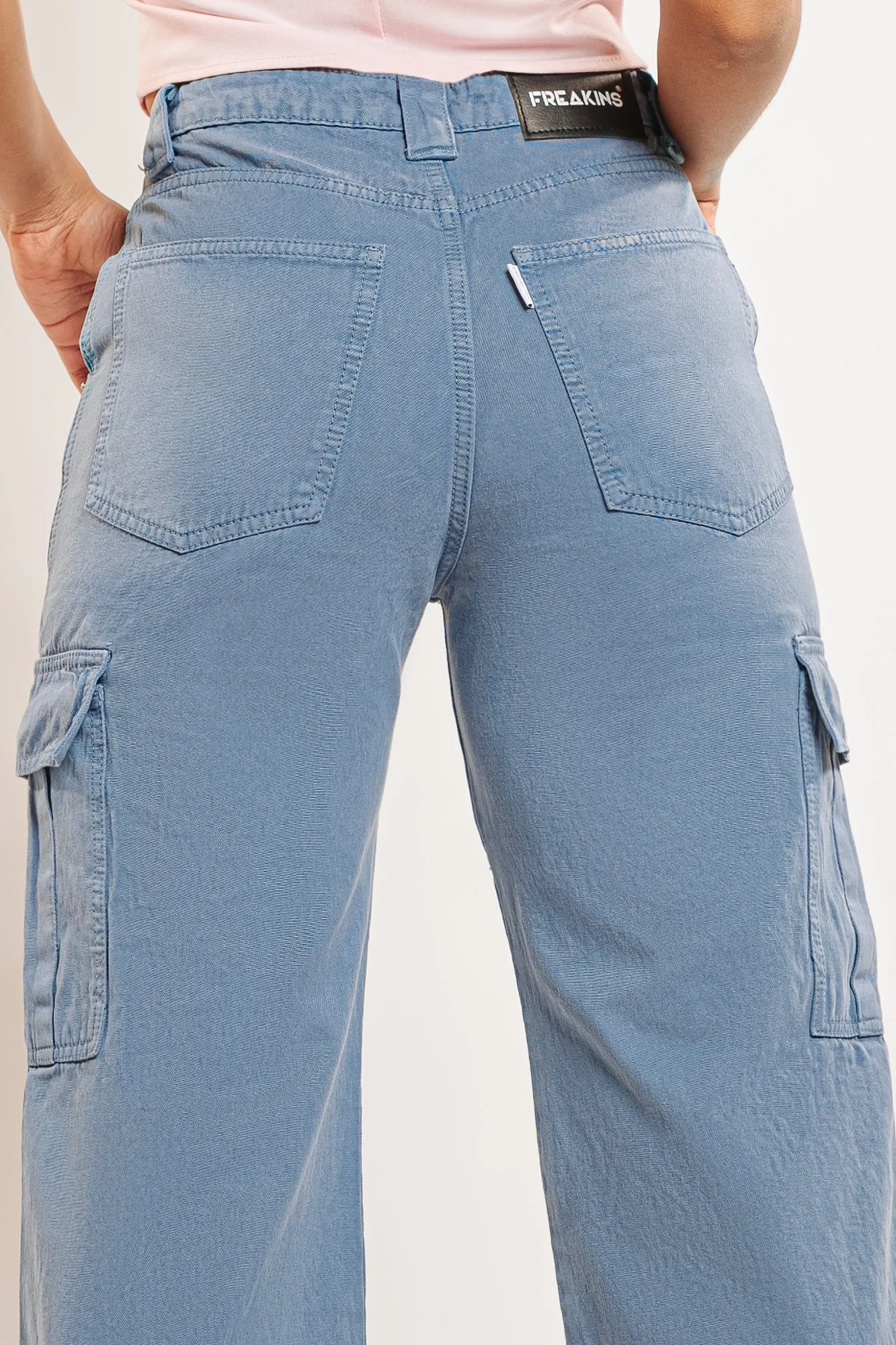 True Blue Cargo Jeans