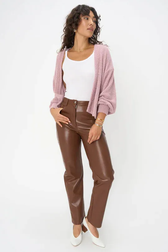 TRUE GEM CHENILLE CARDI