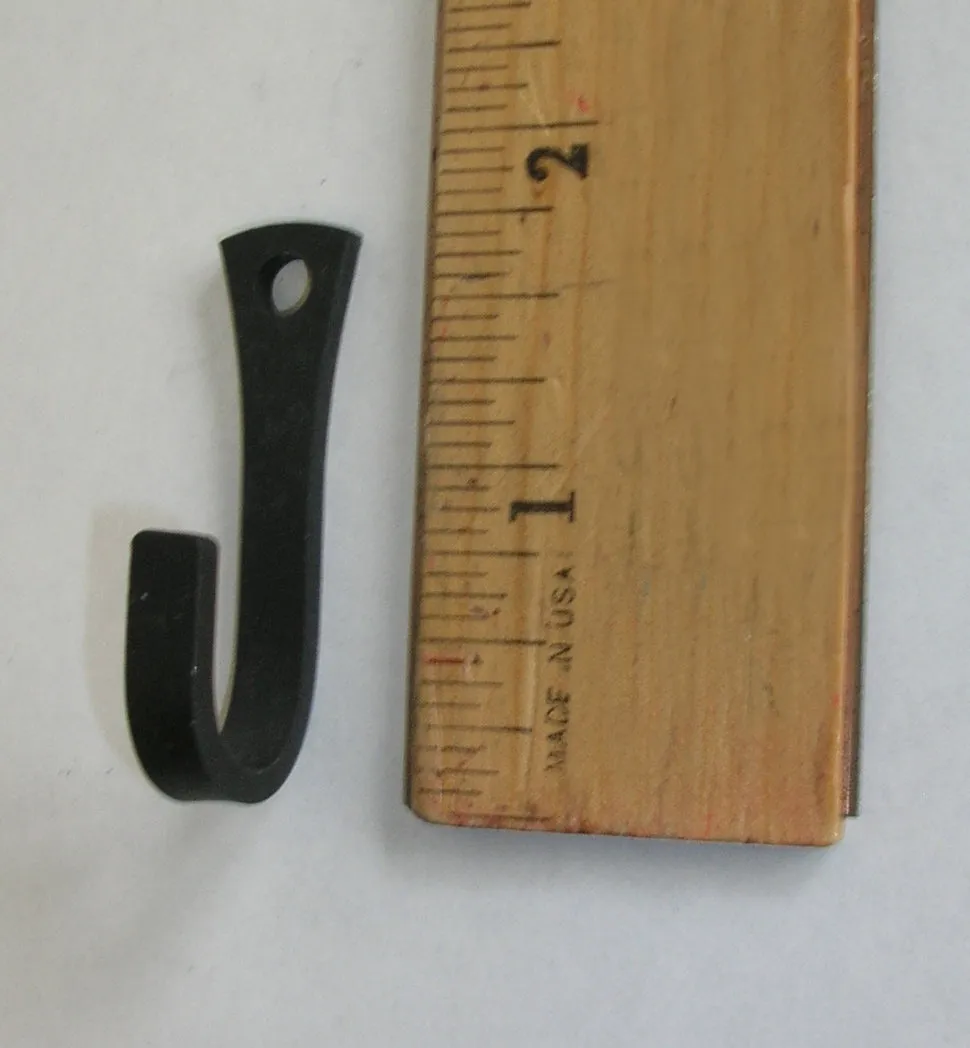 Wide Wall Hook 1/2 In. W x 1 3/4 In. H x 3/4 In.Depth 1/2 In.